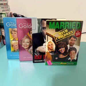 TV Seasons - Married With Children, Golden Girls and Ray Donovan